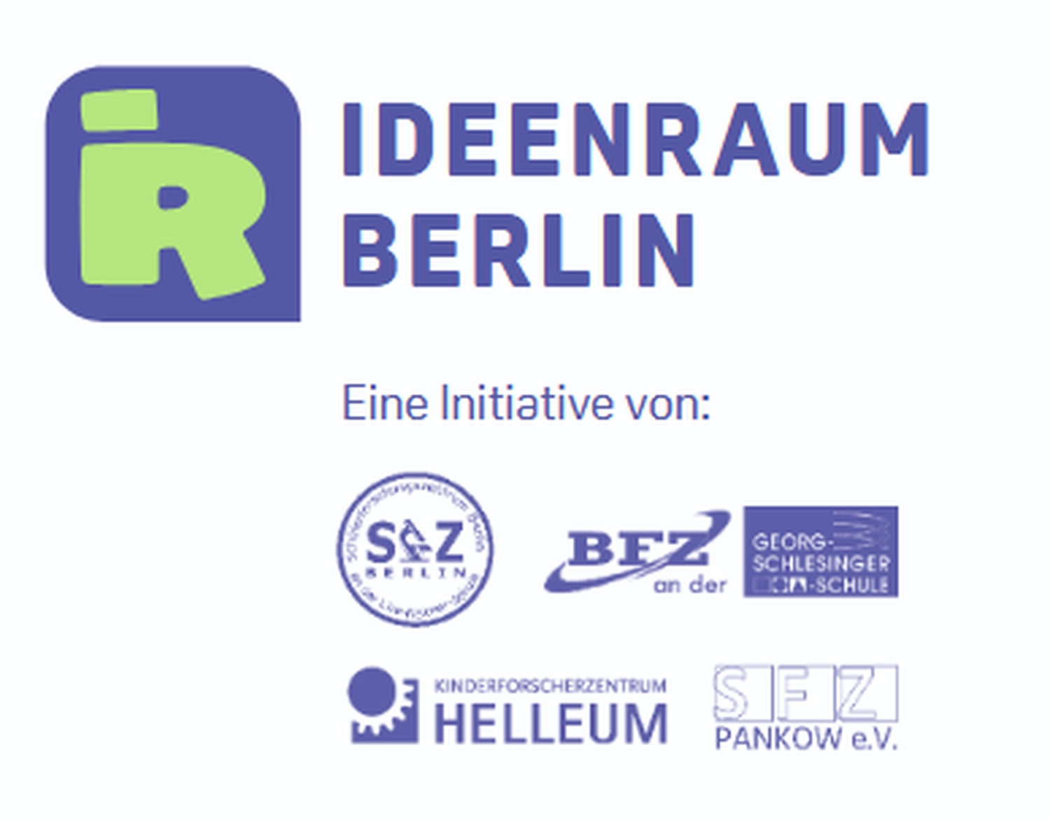 SFZ für Energie und Umwelt Pankow e.V. - Schülerforschungszentrum Pankow - Logo Ideenraum Berlin