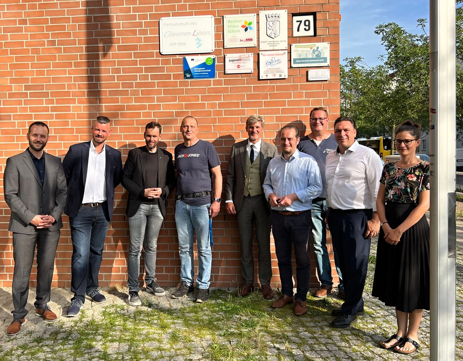 SFZ für Energie und Umwelt Pankow e.V. - Schülerforschungszentrum Pankow - Gruppenbild